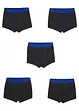 Boxer aderenti con cotone morbido (pacco da 5), bonprix