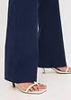Pantaloni elasticizzati bootcut, bonprix