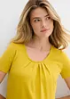 Maglia lunga con viscosa, bonprix