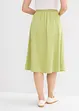Gonna in jersey di misto cotone, bonprix
