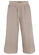 Pantaloni cropped in misto lino e cotone, bonprix