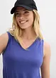 Top lungo in misto viscosa, bonprix