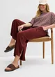 Pantaloni in jersey con cinta comoda, bonprix