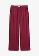 Pantaloni a palazzo in morbida viscosa, bonprix