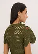 Cardigan corto effetto uncinetto, bonprix