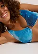 Bikini in materiale glitterato (set 2 pezzi), bonprix