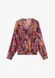 Blusa in chiffon fantasia, bonprix