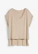 Maglia oversize in misto viscosa fluente, bonprix