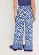 Pantaloni in jersey di misto viscosa morbido in fantasia, bonprix