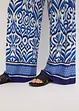 Pantaloni in jersey di misto viscosa morbido in fantasia, bonprix