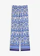 Pantaloni in jersey di misto viscosa morbido in fantasia, bonprix