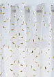 Tenda trasparente con poliestere riciclato e stampa lucida (pacco da 1), bonprix