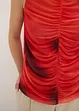 Top fantasia in mesh morbido, bonprix