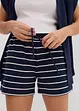Shorts in felpa di misto cotone, bonprix