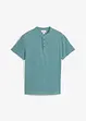Camicia a maniche corte con colletto alla coreana in morbida mussola, bonprix