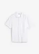 Camicia a maniche corte in misto cotone fresco e leggero, bonprix