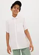 Camicia a maniche corte in misto cotone fresco e leggero, bonprix