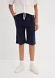 Shorts con elastico in vita in misto cotone fresco e leggero, regular fit, bonprix