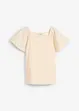 Maglia con ricamo traforato, bonprix