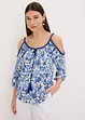 Maglia con pizzo in misto viscosa morbido, bonprix