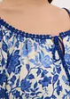 Maglia con pizzo in misto viscosa morbido, bonprix