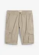 Bermuda cargo in puro cotone, regular fit, bonprix