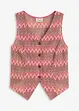 Gilet effetto uncinetto, bonprix