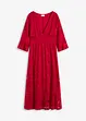 Abito in pizzo con volant, bonprix