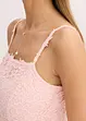 Abito in pizzo con spalline decorate, bonprix