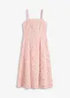 Abito in pizzo con spalline decorate, bonprix