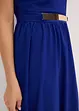 Abito di chiffon con colletto e inserto in vita, bonprix