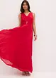 Abito in chiffon con gonna plissettata e fibbia, bonprix