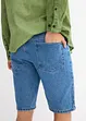 Bermuda elasticizzati in jeans, relaxed fit, bonprix