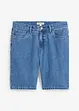 Bermuda elasticizzati in jeans, relaxed fit, bonprix
