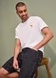 Bermuda elasticizzati in jeans, relaxed fit, bonprix