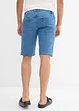 Bermuda elasticizzati in jeans, relaxed fit, bonprix