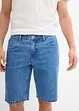 Bermuda elasticizzati in jeans, relaxed fit, bonprix