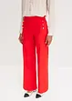 Pantaloni in twill con bottoni decorativi, bonprix