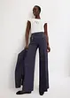 Pantaloni in twill con bottoni decorativi, bonprix