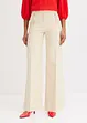 Pantaloni in twill con bottoni decorativi, bonprix