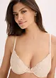 Reggiseno push-up con pizzo fine (pacco da 3), bonprix