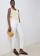 Pantaloni in puro lino con elastico in vita, bonprix
