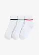 Calzini corti da tennis con cotone biologico e soletta in spugna (pacco da 3), bonprix