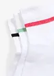Calzini corti da tennis con cotone biologico e soletta in spugna (pacco da 3), bonprix