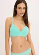 Reggiseno senza ferretto con coppe preformate e cotone biologico (pacco da 3), bonprix