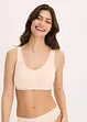Reggiseno bustier con cotone, bonprix