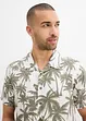 Camicia a maniche corte in viscosa, slim fit, bonprix