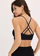 Bustier feel comfort senza cuciture con spalline incrociate dietro, bonprix