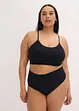 Bustier feel comfort senza cuciture con spalline incrociate dietro, bonprix