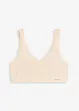 Reggiseno bustier a coste senza cuciture Feel Comfort, bonprix